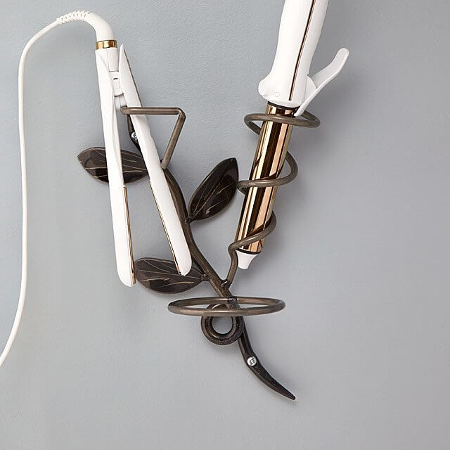 Wall-Mounted Hair Care Holder