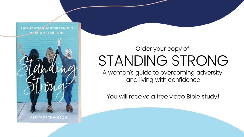 Order your copy of Standing Strong: a woman's guide to overcoming adversity and living with confidence