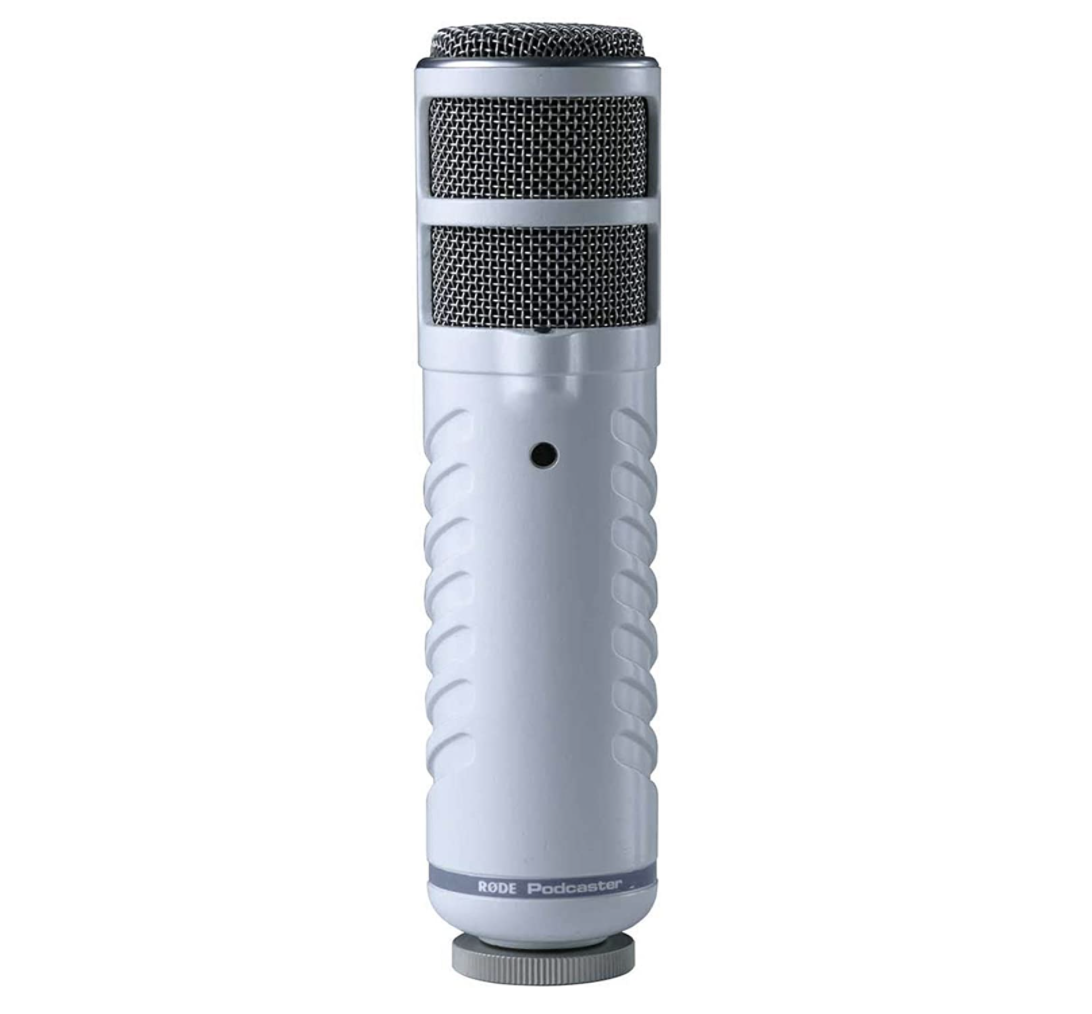 Rode podcasting microphone