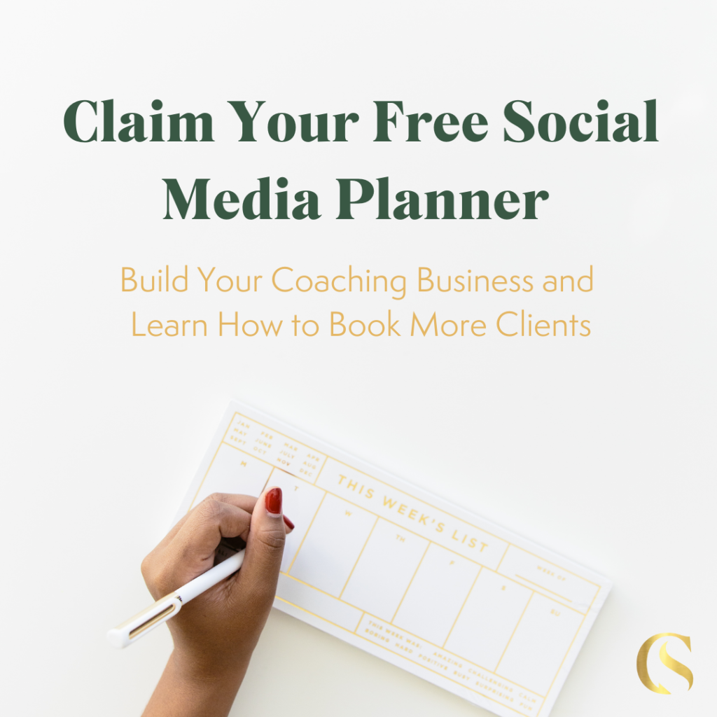 Claim your free social media planner